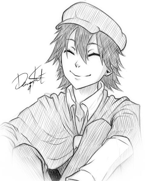 Bungo Stray Dogs - Rampo Fan Sketch